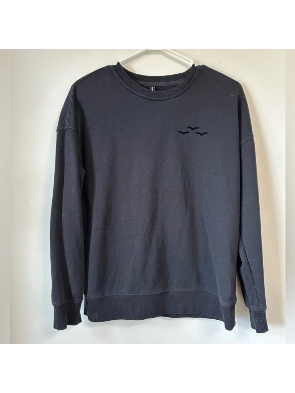 Lazypants Black Crewneck